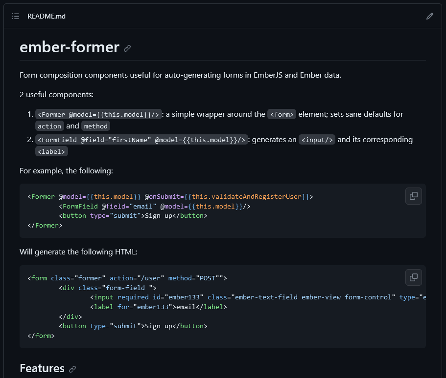 Ember Former